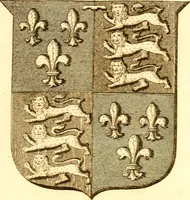 An illustration from A collection of armorial bearings, inscriptions, etc., in the Church of St. Nicholas, Newcastle on Tyne, and chapelries of Gosforth & Cramlington, Northumberland. To which is prefixed a historical account of the Church of St. Nicholas (1820)