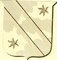 An illustration from A collection of armorial bearings, inscriptions, etc., in the Church of St. Nicholas, Newcastle on Tyne, and chapelries of Gosforth & Cramlington, Northumberland. To which is prefixed a historical account of the Church of St. Nicholas (1820)