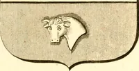 An illustration from A collection of armorial bearings, inscriptions, etc., in the Church of St. Nicholas, Newcastle on Tyne, and chapelries of Gosforth & Cramlington, Northumberland. To which is prefixed a historical account of the Church of St. Nicholas (1820)