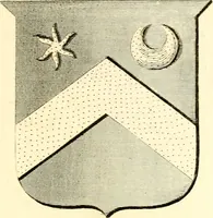 An illustration from A collection of armorial bearings, inscriptions, etc., in the Church of St. Nicholas, Newcastle on Tyne, and chapelries of Gosforth & Cramlington, Northumberland. To which is prefixed a historical account of the Church of St. Nicholas (1820)
