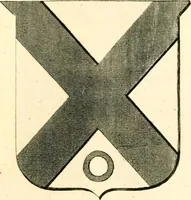 An illustration from A collection of armorial bearings, inscriptions, etc., in the Church of St. Nicholas, Newcastle on Tyne, and chapelries of Gosforth & Cramlington, Northumberland. To which is prefixed a historical account of the Church of St. Nicholas (1820)