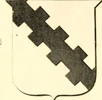 An illustration from A collection of armorial bearings, inscriptions, etc., in the Church of St. Nicholas, Newcastle on Tyne, and chapelries of Gosforth & Cramlington, Northumberland. To which is prefixed a historical account of the Church of St. Nicholas (1820)