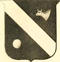 An illustration from A collection of armorial bearings, inscriptions, etc., in the Church of St. Nicholas, Newcastle on Tyne, and chapelries of Gosforth & Cramlington, Northumberland. To which is prefixed a historical account of the Church of St. Nicholas (1820)