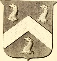 An illustration from A collection of armorial bearings, inscriptions, etc., in the Church of St. Nicholas, Newcastle on Tyne, and chapelries of Gosforth & Cramlington, Northumberland. To which is prefixed a historical account of the Church of St. Nicholas (1820)