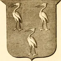 An illustration from A collection of armorial bearings, inscriptions, etc., in the Church of St. Nicholas, Newcastle on Tyne, and chapelries of Gosforth & Cramlington, Northumberland. To which is prefixed a historical account of the Church of St. Nicholas (1820)