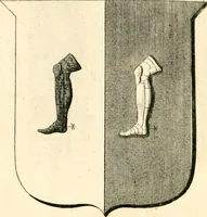 An illustration from A collection of armorial bearings, inscriptions, etc., in the Church of St. Nicholas, Newcastle on Tyne, and chapelries of Gosforth & Cramlington, Northumberland. To which is prefixed a historical account of the Church of St. Nicholas (1820)