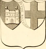 An illustration from A collection of armorial bearings, inscriptions, etc., in the Church of St. Nicholas, Newcastle on Tyne, and chapelries of Gosforth & Cramlington, Northumberland. To which is prefixed a historical account of the Church of St. Nicholas (1820)