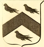 An illustration from A collection of armorial bearings, inscriptions, etc., in the Church of St. Nicholas, Newcastle on Tyne, and chapelries of Gosforth & Cramlington, Northumberland. To which is prefixed a historical account of the Church of St. Nicholas (1820)