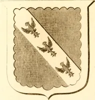 An illustration from A collection of armorial bearings, inscriptions, etc., in the Church of St. Nicholas, Newcastle on Tyne, and chapelries of Gosforth & Cramlington, Northumberland. To which is prefixed a historical account of the Church of St. Nicholas (1820)