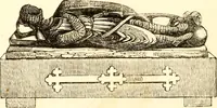 An illustration from A collection of armorial bearings, inscriptions, etc., in the Church of St. Nicholas, Newcastle on Tyne, and chapelries of Gosforth & Cramlington, Northumberland. To which is prefixed a historical account of the Church of St. Nicholas (1820)