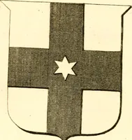 An illustration from A collection of armorial bearings, inscriptions, etc., in the Church of St. Nicholas, Newcastle on Tyne, and chapelries of Gosforth & Cramlington, Northumberland. To which is prefixed a historical account of the Church of St. Nicholas (1820)