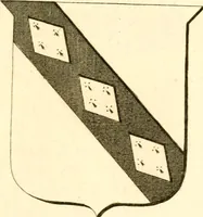 An illustration from A collection of armorial bearings, inscriptions, etc., in the Church of St. Nicholas, Newcastle on Tyne, and chapelries of Gosforth & Cramlington, Northumberland. To which is prefixed a historical account of the Church of St. Nicholas (1820)