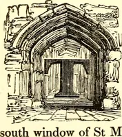 An illustration from A collection of armorial bearings, inscriptions, etc., in the Church of St. Nicholas, Newcastle on Tyne, and chapelries of Gosforth & Cramlington, Northumberland. To which is prefixed a historical account of the Church of St. Nicholas (1820)