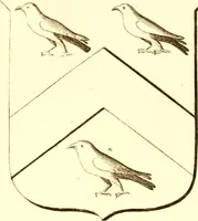 An illustration from A collection of armorial bearings, inscriptions, etc., in the Church of St. Nicholas, Newcastle on Tyne, and chapelries of Gosforth & Cramlington, Northumberland. To which is prefixed a historical account of the Church of St. Nicholas (1820)
