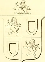 An illustration from A collection of armorial bearings, inscriptions, etc., in the Church of St. Nicholas, Newcastle on Tyne, and chapelries of Gosforth & Cramlington, Northumberland. To which is prefixed a historical account of the Church of St. Nicholas (1820)