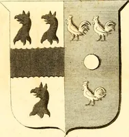 An illustration from A collection of armorial bearings, inscriptions, etc., in the Church of St. Nicholas, Newcastle on Tyne, and chapelries of Gosforth & Cramlington, Northumberland. To which is prefixed a historical account of the Church of St. Nicholas (1820)