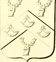 An illustration from A collection of armorial bearings, inscriptions, etc., in the Church of St. Nicholas, Newcastle on Tyne, and chapelries of Gosforth & Cramlington, Northumberland. To which is prefixed a historical account of the Church of St. Nicholas (1820)