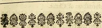 An illustration from A collection of articles, injunctions, canons, orders, ordinances, and constitutions ecclesiastical; with other publick records of the Church of England, chiefly in the times of K. Edward VI., Q. Elizabeth, K. James, & K. Charles I (1684)