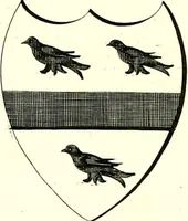 An illustration from A Collection of coats of arms borne by the nobility and gentry of the county of Glocester (1792)