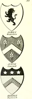 Picture 85 of 169 from A Collection of coats of arms borne by the nobility and gentry of the county of Glocester (1792), leaf 118