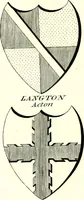 An illustration from A Collection of coats of arms borne by the nobility and gentry of the county of Glocester (1792)