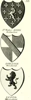Picture 95 of 169 from A Collection of coats of arms borne by the nobility and gentry of the county of Glocester (1792), leaf 124