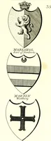 Picture 101 of 169 from A Collection of coats of arms borne by the nobility and gentry of the county of Glocester (1792), leaf 128