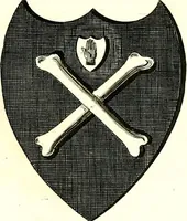 An illustration from A Collection of coats of arms borne by the nobility and gentry of the county of Glocester (1792)