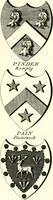 Picture 111 of 169 from A Collection of coats of arms borne by the nobility and gentry of the county of Glocester (1792), leaf 136