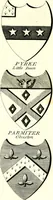 An illustration from A Collection of coats of arms borne by the nobility and gentry of the county of Glocester (1792)