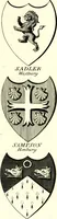 Picture 119 of 169 from A Collection of coats of arms borne by the nobility and gentry of the county of Glocester (1792), leaf 144