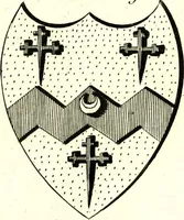 An illustration from A Collection of coats of arms borne by the nobility and gentry of the county of Glocester (1792)