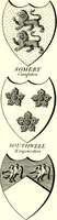 Picture 128 of 169 from A Collection of coats of arms borne by the nobility and gentry of the county of Glocester (1792), leaf 150