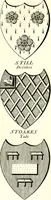 Picture 130 of 169 from A Collection of coats of arms borne by the nobility and gentry of the county of Glocester (1792), leaf 152