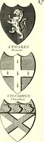 Picture 131 of 169 from A Collection of coats of arms borne by the nobility and gentry of the county of Glocester (1792), leaf 152