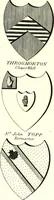 Picture 133 of 169 from A Collection of coats of arms borne by the nobility and gentry of the county of Glocester (1792), leaf 154
