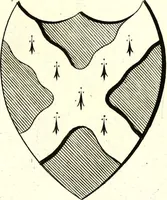 An illustration from A Collection of coats of arms borne by the nobility and gentry of the county of Glocester (1792)