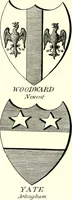 Picture 148 of 169 from A Collection of coats of arms borne by the nobility and gentry of the county of Glocester (1792), leaf 164