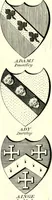 Picture 150 of 169 from A Collection of coats of arms borne by the nobility and gentry of the county of Glocester (1792), leaf 166