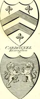Picture 167 of 169 from A Collection of coats of arms borne by the nobility and gentry of the county of Glocester (1792), leaf 182