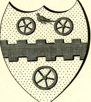 Picture 168 of 169 from A Collection of coats of arms borne by the nobility and gentry of the county of Glocester (1792), leaf 182