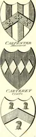 Picture 169 of 169 from A Collection of coats of arms borne by the nobility and gentry of the county of Glocester (1792), leaf 182