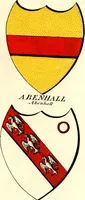 Picture 3 of 169 from A Collection of coats of arms borne by the nobility and gentry of the county of Glocester (1792), leaf 58