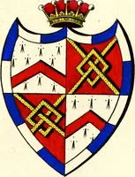An illustration from A Collection of coats of arms borne by the nobility and gentry of the county of Glocester (1792)