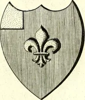 An illustration from A Collection of coats of arms borne by the nobility and gentry of the county of Glocester (1792)