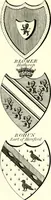 Picture 27 of 169 from A Collection of coats of arms borne by the nobility and gentry of the county of Glocester (1792), leaf 70
