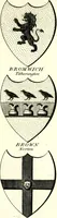 Picture 32 of 169 from A Collection of coats of arms borne by the nobility and gentry of the county of Glocester (1792), leaf 74