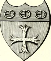 An illustration from A Collection of coats of arms borne by the nobility and gentry of the county of Glocester (1792)
