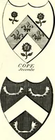 An illustration from A Collection of coats of arms borne by the nobility and gentry of the county of Glocester (1792)