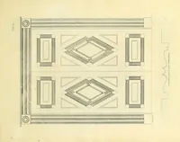 An illustration from A collection of designs for modern embellishments : suitable to parlours, dining & drawing rooms, folding doors, chimney pieces, varandas, frizes, &c. on 25 plates (1834)